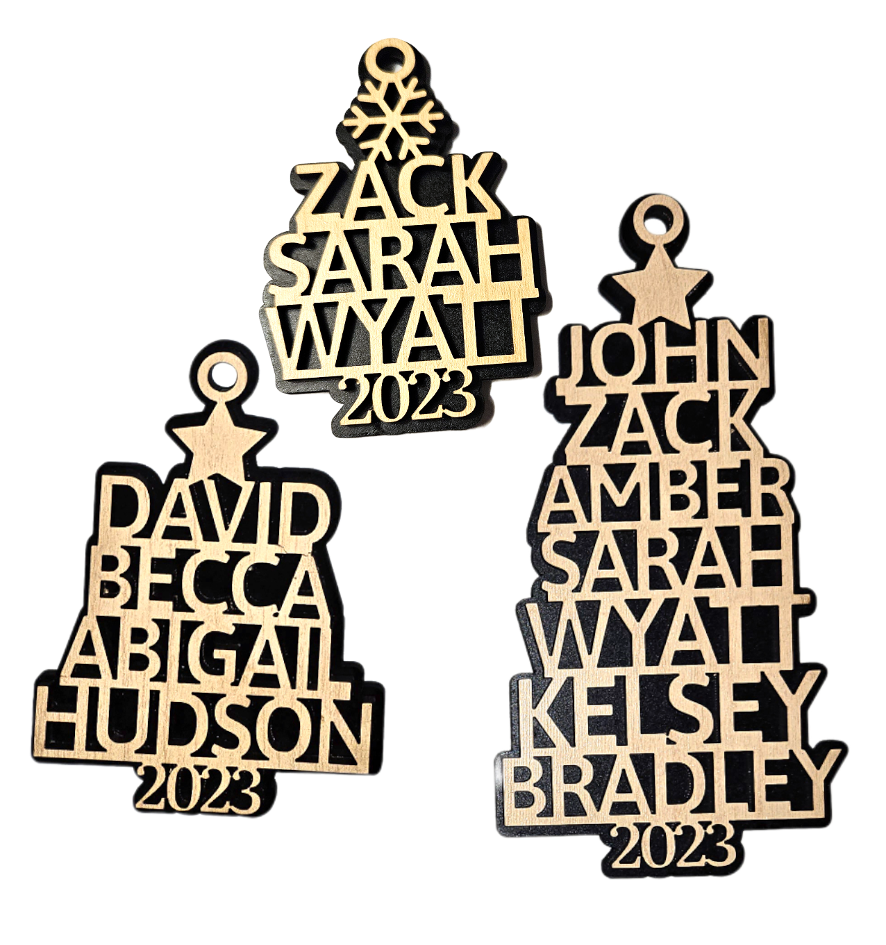 (image for) Family Name Ornament
